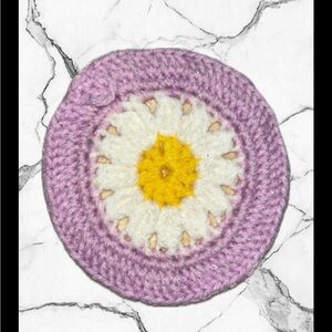 Selling crochet coasters, 3 for $15 Daisy or sunflowers!